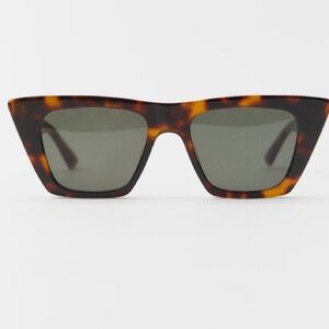 Cat eye acetate glasses